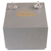 Vivienne Westwood Silver Amma Stud Earrings