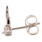 Vivienne Westwood Silver Amma Stud Earrings