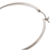 Vivienne Westwood Silver Brandita Large Hoop Earrings