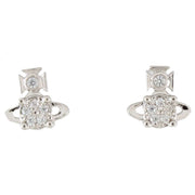 Vivienne Westwood Silver Brandita Stud Earrings