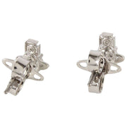 Vivienne Westwood Silver Brandita Stud Earrings