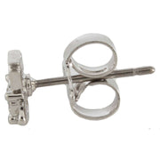 Vivienne Westwood Silver Brandita Stud Earrings