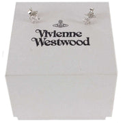 Vivienne Westwood Silver Brandita Stud Earrings