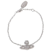 Vivienne Westwood Silver Grace Bas Relief Bracelet
