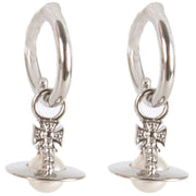 Vivienne Westwood Silver Layla Hoop Earrings