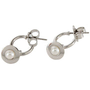 Vivienne Westwood Silver Layla Hoop Earrings