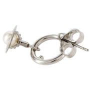 Vivienne Westwood Silver Layla Hoop Earrings