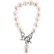 Vivienne Westwood Silver Marella Pearl Bracelet