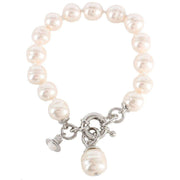 Vivienne Westwood Silver Marella Pearl Bracelet