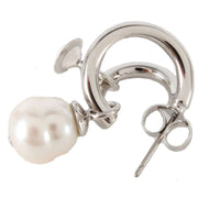 Vivienne Westwood Silver Marella Pearl Earrings