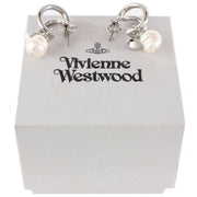 Vivienne Westwood Silver Marella Pearl Earrings