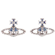 Vivienne Westwood Silver Mayfair Bas Relief Earrings
