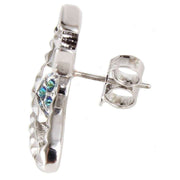 Vivienne Westwood Silver Mayfair Bas Relief Earrings