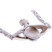 Vivienne Westwood Silver Mini Bas Relief Bracelet