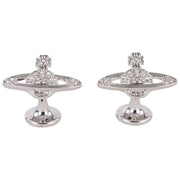 Vivienne Westwood Silver Mini Bas Relief Cufflinks