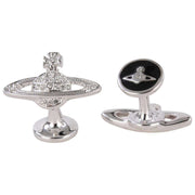 Vivienne Westwood Silver Mini Bas Relief Cufflinks