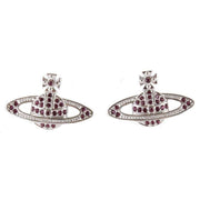 Vivienne Westwood Silver Mini Bas Relief Earrings