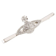 Vivienne Westwood Silver Mini Bas Relief Tie Clip