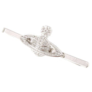 Vivienne Westwood Silver Mini Bas Relief Tie Clip