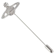 Vivienne Westwood Silver Mini Bas Relief Tie Pin