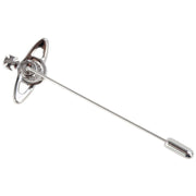Vivienne Westwood Silver Mini Bas Relief Tie Pin
