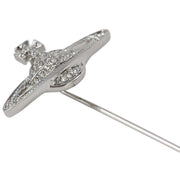 Vivienne Westwood Silver Mini Bas Relief Tie Pin