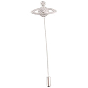 Vivienne Westwood Silver Mini Bas Relief Tie Pin