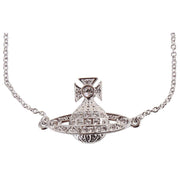 Vivienne Westwood Silver Minnie Bas Relief Bracelet