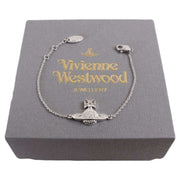 Vivienne Westwood Silver Minnie Bas Relief Bracelet