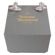 Vivienne Westwood Silver Minnie Bas Relief Earrings