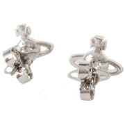 Vivienne Westwood Silver Nano Solitaire Earrings