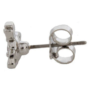 Vivienne Westwood Silver Nano Solitaire Earrings