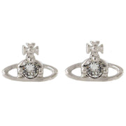 Vivienne Westwood Silver Nano Solitaire Earrings