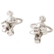Vivienne Westwood Silver Nano Solitaire Earrings