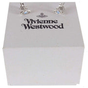 Vivienne Westwood Silver Nano Solitaire Earrings