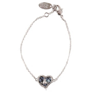 Vivienne Westwood Silver Petra Heart Bracelet