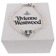Vivienne Westwood Silver Petra Heart Bracelet