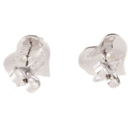 Vivienne Westwood Silver Petra Heart Earrings