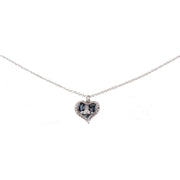 Vivienne Westwood Silver Petra Heart Pendant