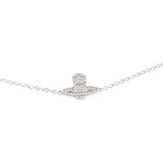 Vivienne Westwood Silver Romina Pave Orb Bracelet