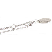 Vivienne Westwood Silver Romina Pave Orb Pendant