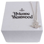 Vivienne Westwood Silver Romina Pave Orb Pendant