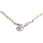 Vivienne Westwood Silver Simonette Pearl Necklace