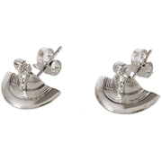 Vivienne Westwood Silver Solid Orb Earrings