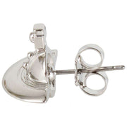 Vivienne Westwood Silver Solid Orb Earrings