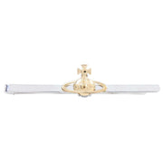 Vivienne Westwood Silver Suzon Orb Tie Clip