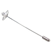 Vivienne Westwood Silver Suzon Orb Tie Pin