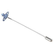Vivienne Westwood Silver Suzon Orb Tie Pin