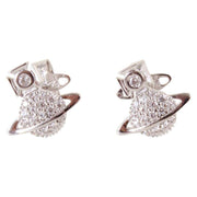 Vivienne Westwood Silver Tamia Stud Earrings