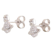 Vivienne Westwood Silver Tamia Stud Earrings